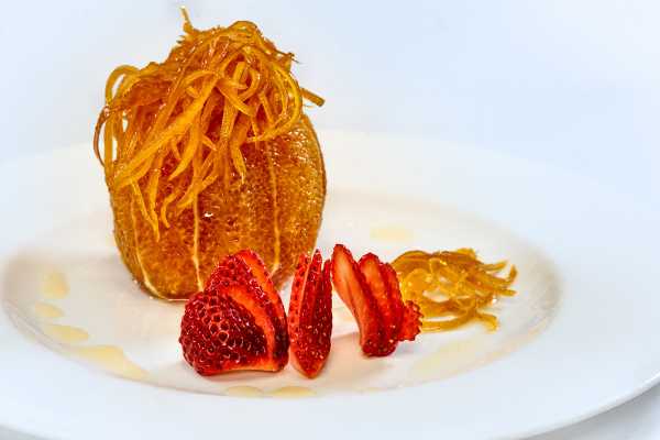 Arancia caramellata ristorante restaurant boeucc milan 